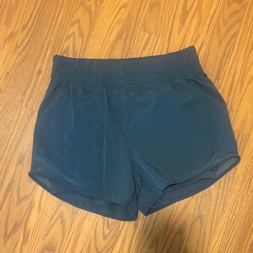 Mondetta Women's Dark Teal Athletic Shorts